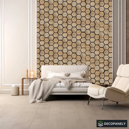 Akustický panel Hexawood 651×800mm